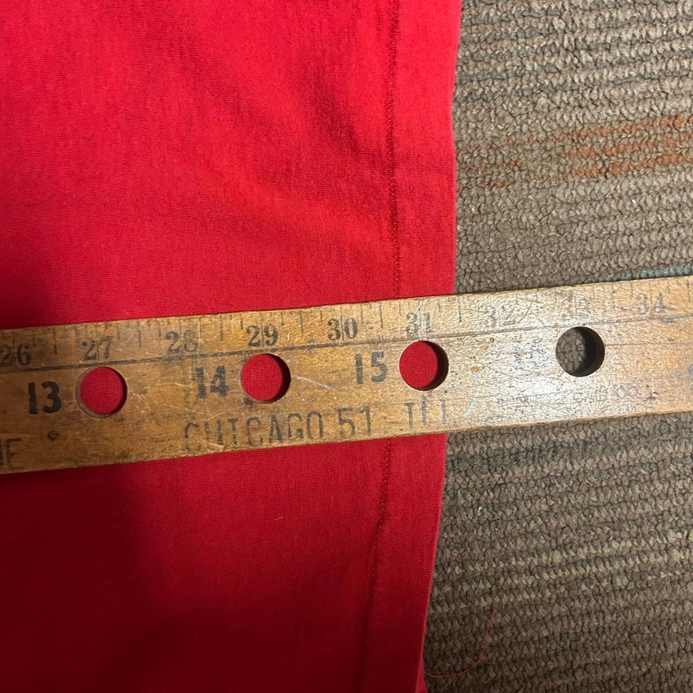 Vintage 90s Polo Ralph Lauren Red Pocket T Shirt Mens XL Made in USA T-Shirt - Picture 6 of 6